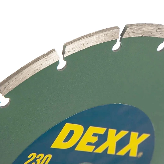 Диск алмазный DEXX Multi Universal сегмент.d230х22.2мм,бетон(36701-230_z01)