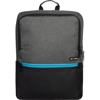 Рюкзак для ноутбука BigTech Special 17.3 LBP-BT-03BKGR, черно-серый