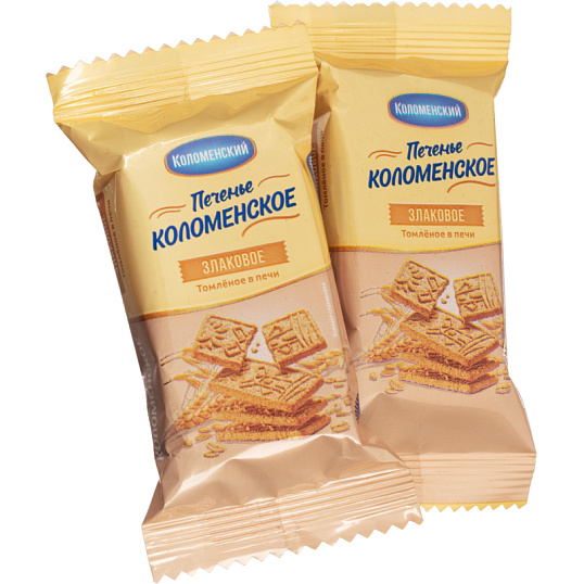 Печенье Коломенское злаковое, 30гx120шт, уп/3,6кг