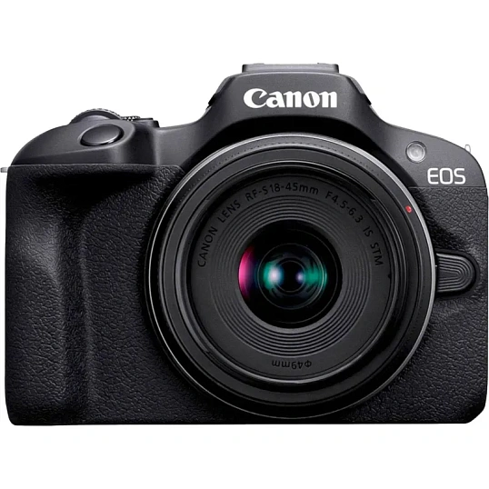 Фотоаппарат Canon EOS R100 Kit + RF-S 18-45mm IS STM (6052C012)