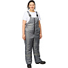 Полукомбинезон рабочий зимний женский з46-ПК серый (р.60-62) 182-188