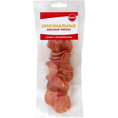 Снеки Чипсы мясные Snacker оригинальные, 50г