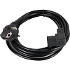 Кабель комп - розетка 220V EU (угол-угол) 3m, iOpen <ACE021R-3.0M