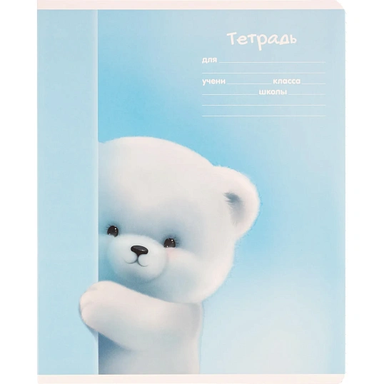 Тетрадь 12л, клетка, А5+ ПУШИСТИКИ,ассортимент 68526