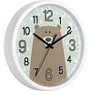 Часы настенные пластиковые, модель09, диам 225 мм, белый, 91910986