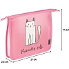 Папка для тетрадей  Friendly cats,А5,на молн., пластик, ПТ-713