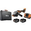 Шлифмашина угловая аккумуляторная AEG BEWS18-125BLLI-502C (4935464417)