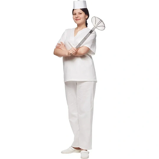 Костюм пекаря универсальный/у05-КБР (р.52-54) р.182-188