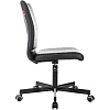 Кресло VB_EChair 303 PU черный эко.кожа крестов. металл черный