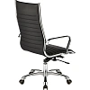 Кресло BN_Jl_Руководителя EChair-704 TL кожа черная, хром