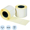 Термоэтикетки ЭКО 58х40, 580 шт/рул, вт.40, 60  рул/уп