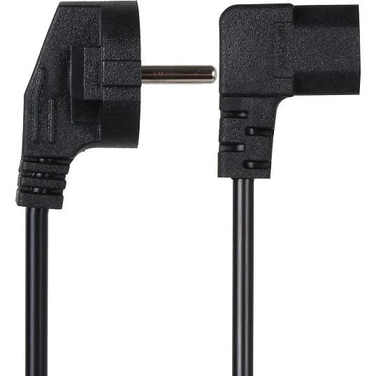 Кабель комп - розетка 220V EU (угол-угол), 1.8m, iOpen <ACE021R-1.8M
