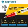 Маркер лаковый TOPFORT Paint 1 мм красный