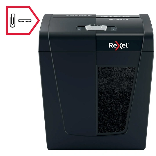 Шредер (уничтожитель) Rexel Secure X10, 4ур.секр., 10 листов, 18 л