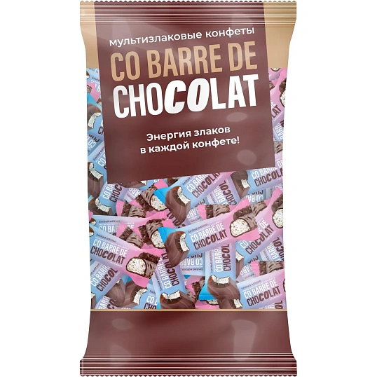 Конфеты мультизлаковые Co barre de Chocolat Эскимо глазированные, 900г