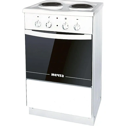 Плита электрическая Мечта 29, 2-х конф с духовым шкафом,ТЭН-конфорки,белая