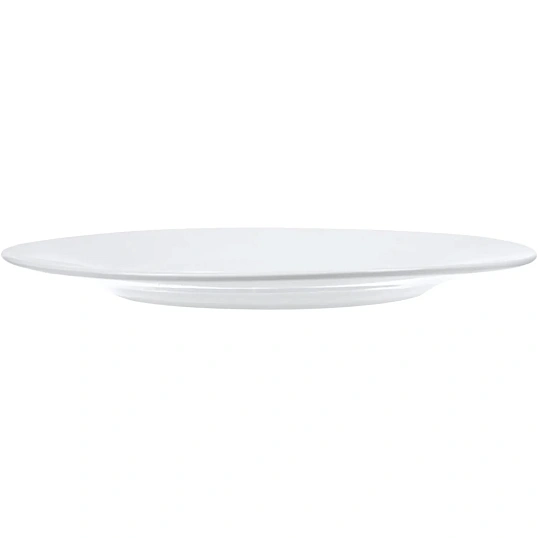 Тарелка Tvist Ivory мелкая, фарфор, D150мм, белая, фк4000
