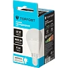 Лампа светодиодная Topfort E14 10W 4000K шар