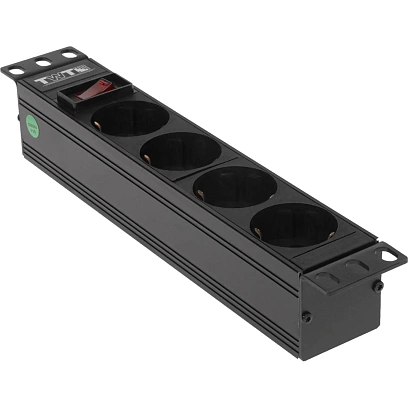 Блок розеток 10 TWT TWT-PDU10-10A4P  без шнура питания, разъем C14
