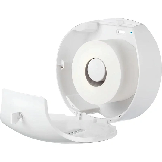 Бумага туалетная д/дисп Luscan Prof Optima 1сл бел цел 350м 6рул/уп