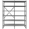 Стеллаж металлический ГТС_ТСУ Универсал, 2200x1060x400, Полки: 6 шт. метал