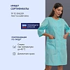 Халат для медицинского персонала жен. М20 ХЛ морская волна(р44-46) 158-164