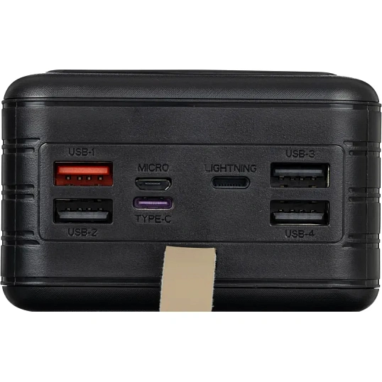 Внешний аккумулятор BigTech (BT-PB-50-BL-11) 50000 mAh черный