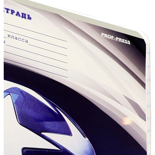 Тетрадь ЛИНИЯ 12л. РАЗНЫЕ МЯЧИ - 3 цвет.мелов.обл,ассорти, Т12-4876