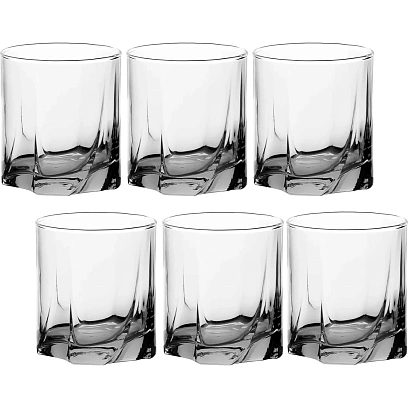 Набор стаканов ЛУНА 6 шт.V=240 мл