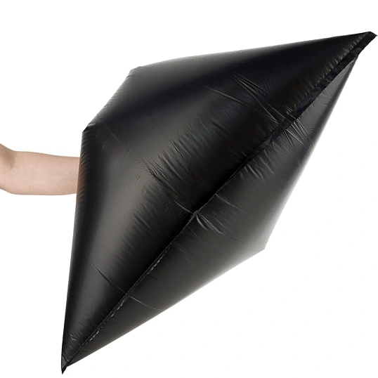 Мешки для мусора ПВД 60л 30мкм 30шт/рул черные 580х680_1