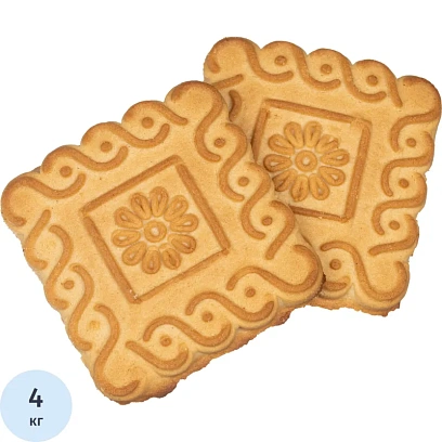 Печенье Любимое с ванильным вкусом, 4кг/уп