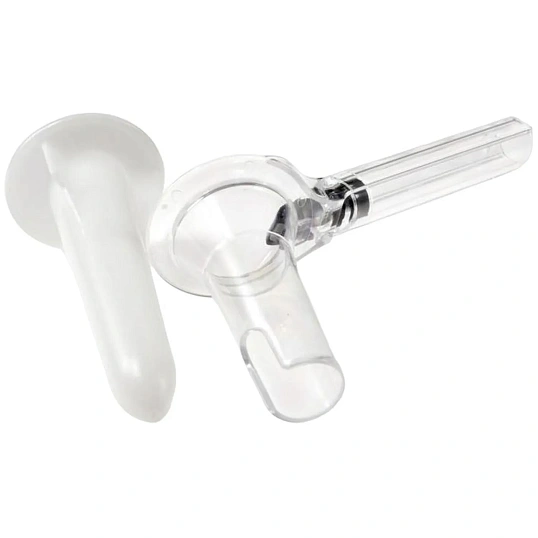 Зеркало ректальное (Аноскоп) с П-обр вырезом, полимер, однораз КПИ, 30шт/уп