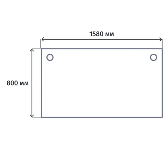 Стол ONIX-П П на металлокаркасе O.MP-SP-4.8 денвер светлый/белый Ш1580
