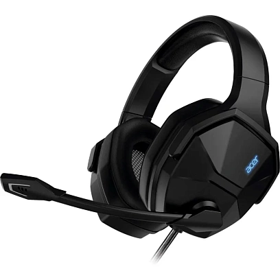 Гарнитура Acer OHW312 черный 2м мониторные USB (ZL.HDSEE.007)
