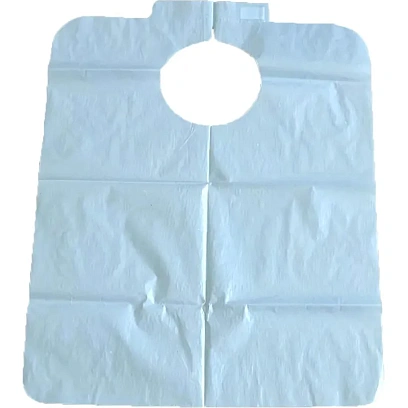 Нагрудник (простынь) Н/с 70x70 вырез горл на лип сммс пл.25 10шт/уп Инмедиз