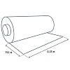 Пленка ТУ ПОФ первич. 350/700ммх750мх15мкм, полурук., 7,26кг нетто/рул