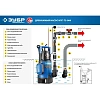 Насос дренажный для грязной воды ЗУБР Профессионал НПГ-Т3-900