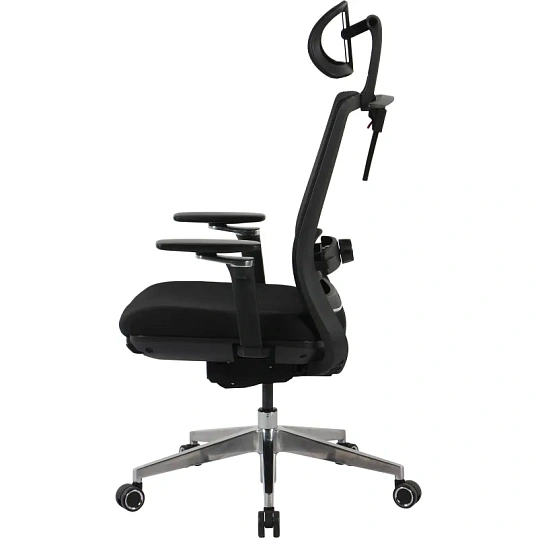 Кресло BN_Hg_EChair-520 STC сетка/ткань черный, алюминий