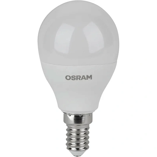 Лампа светодиодная OSRAM LVCLP60 7SW/865 230V E14 (5 шт/уп)