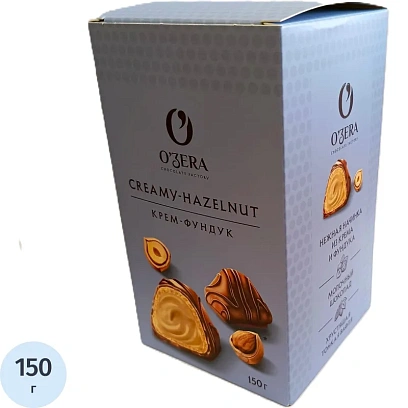 Конфеты вафельные Ozera с мол.ореховой нач в молочном шоколаде,150г ВК417