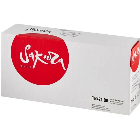 Картридж лазерный SAKURA TN-421BK чер. для Brother HL-8260DCW/DCP-8410