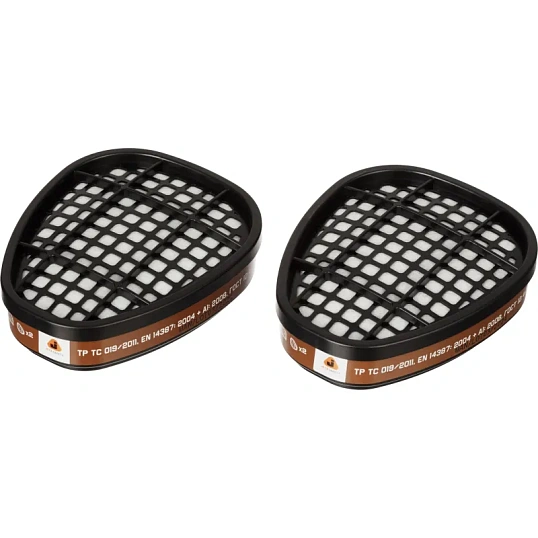 Фильтр противогазовый Jeta Safety6510 марк А1 орг газ 6510 2шт/уп