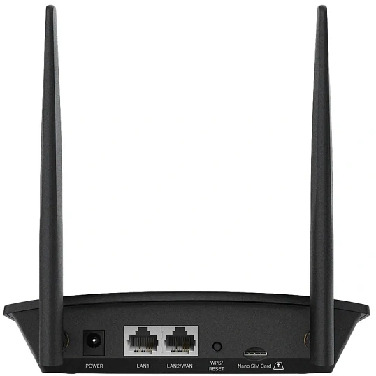 Маршрутизатор беспроводной TP-Link TL-MR100 N300 10/100BASE-TX/4G(3G) cat.4