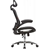 Кресло BN_Hg_EChair-552 TTW Net сетка черная, хром