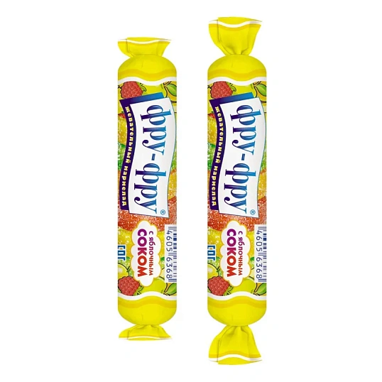 Мармелад трубочка мармеладная Фру-Фру, 35гх12шт/уп