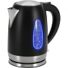 Чайник Vitek VT-WK1065 1.7л. 2000Вт черный/серебристый корп.:металл