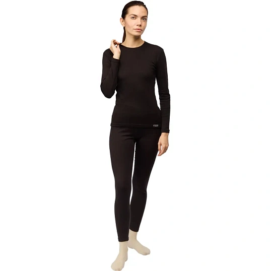 Термолегинсы жен.чер. (темп.-20) р-р 54-56 (G21-2271P)