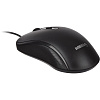 Мышь компьютерная черная, USB 800-2400DPi, 121,5x64x39мм BT-JM-001/E-M002A