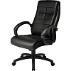 Кресло BN_Dp_EChair-648 TPU кожзам черный, пластик черный
