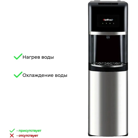 Кулер для воды HotFrost 35AN (нижняя загрузка)